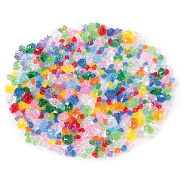 Diamenty akrylowe Mix 500 g — Eduplay pedagogiczna zabawka przedszkolna