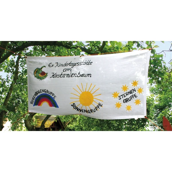 Bawełniany baner — Eduplay zabawka edukacyjna przedszkole