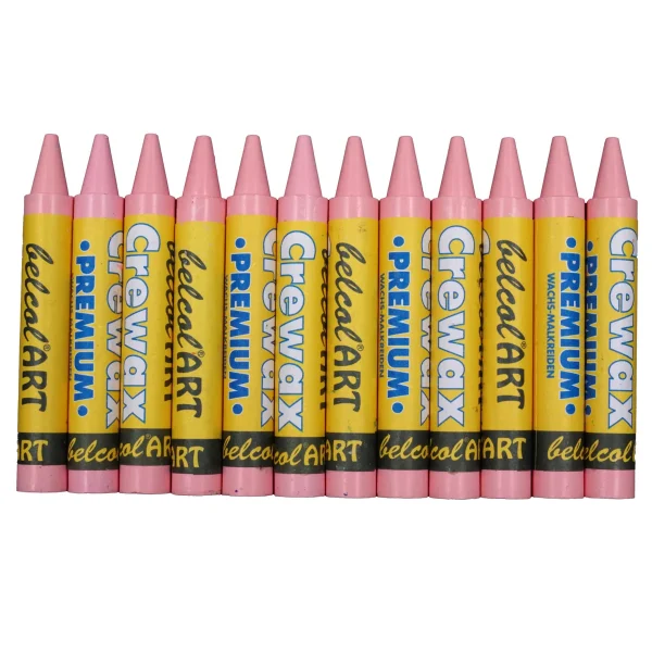 belcolART Crewax Premium 12 kredek woskowych różowy — Eduplay edukacyjna zabawka do przedszkola