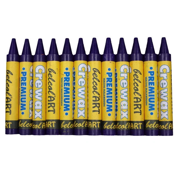 belcolART Crewax Premium 12 kredek woskowych fioletowy — Eduplay edukacyjna zabawka do przedszkola