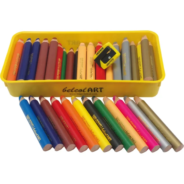 belcolART Farb Gigant Ołówek 3w1 4 x 12 kolorów — Eduplay zabawka edukacyjna przedszkole