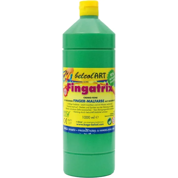belcolART Fingatrix 1000ml zielony — Eduplay zabawka pedagogiczna przedszkole