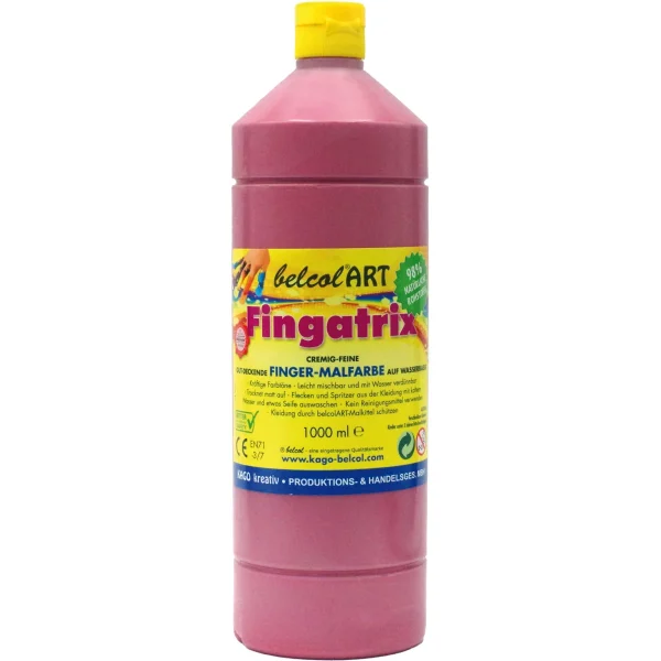 belcolART Fingatrix 1000ml różowy — Eduplay zabawka pedagogiczna przedszkole