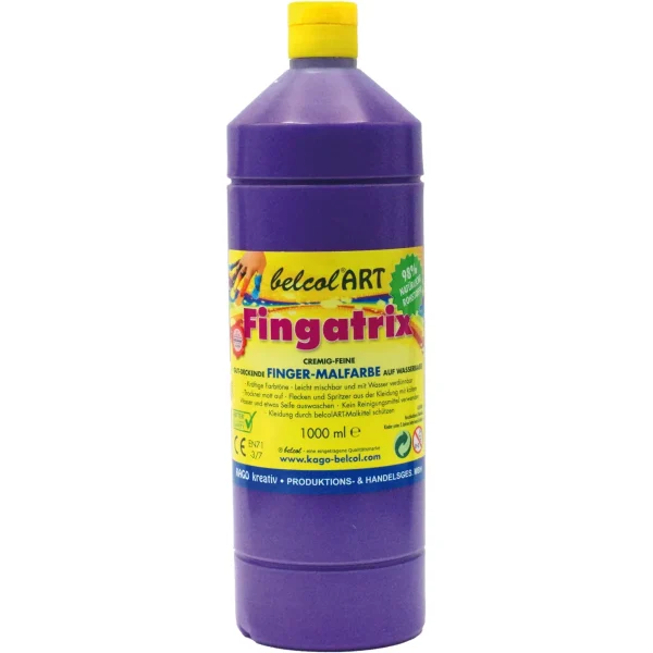 belcolART Fingatrix 1000ml fioletowy — Eduplay zabawka pedagogiczna przedszkole