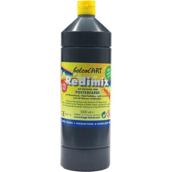 belcolART Redimix 1000ml czarny — Eduplay zabawka pedagogiczna przedszkole