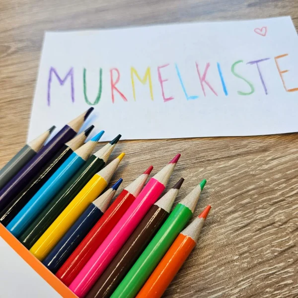 Kredki zestaw 12-elementowy — Kiki-Ena materiał rzemieślniczy naturalne drewno