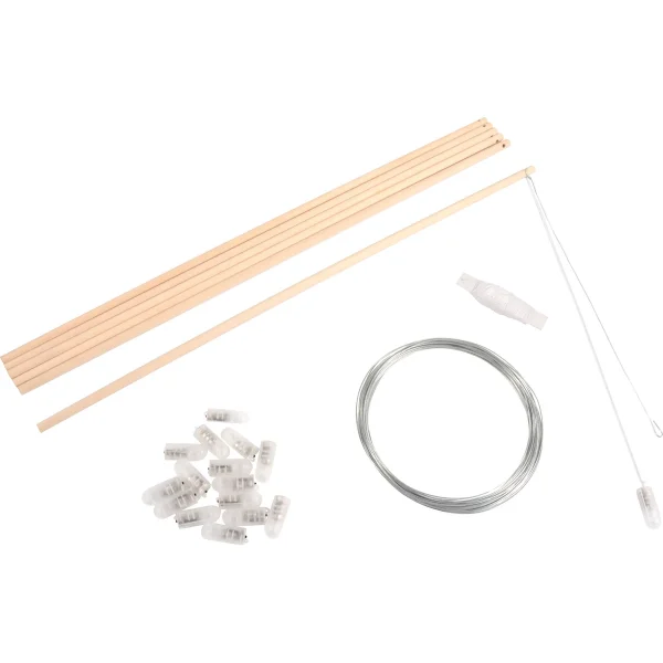DIY Pręt drewniany do lampiona LED - zestaw 12 szt. — Eduplay edukacyjne zabawki do przedszkola