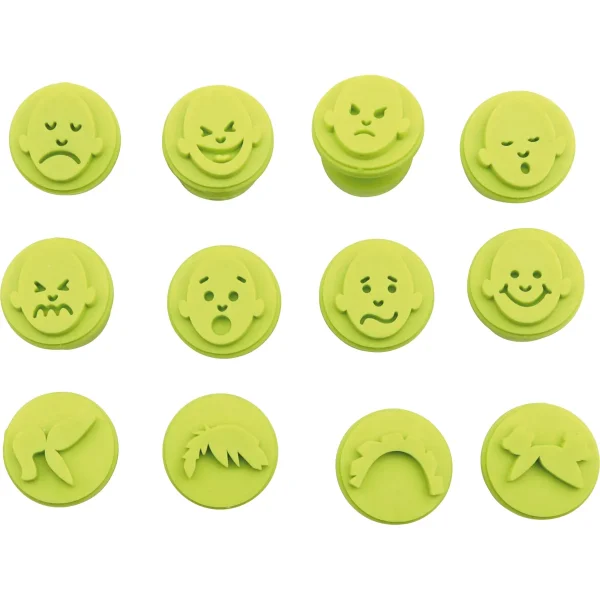 Pieczątki emocji 12 szt. — Eduplay zabawka edukacyjna przedszkole