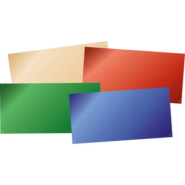 Kolorowe płaskie lustra 40x80 cm - Zestaw 4-częściowy — Eduplay pedagogiczne zabawki przedszkole