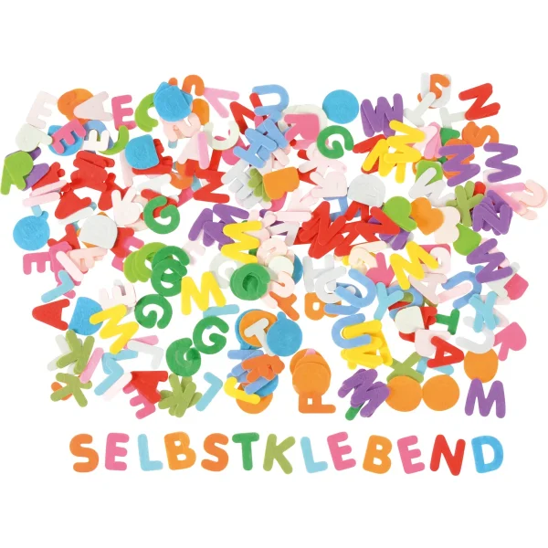 Litery filcowe 300 szt. 3 cm — Eduplay zabawka edukacyjna