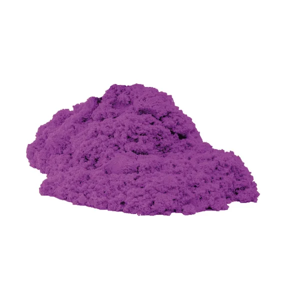 Piasek kinetyczny 1 kg fioletowy — Eduplay pedagogiczna zabawka przedszkolna