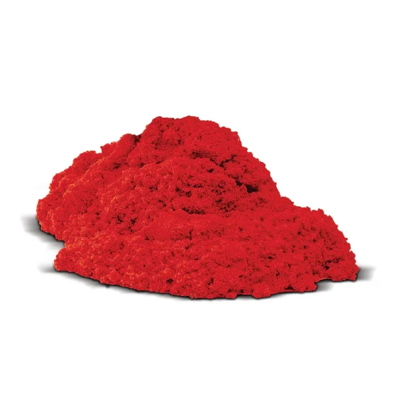 Piasek kinetyczny 1 kg czerwony — Eduplay pedagogiczna zabawka przedszkolna