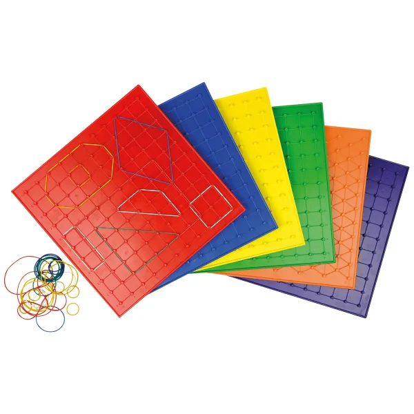 Geo Brett Zestaw 6-częściowy 23 cm — Eduplay Zabawka pedagogiczna przedszkolna