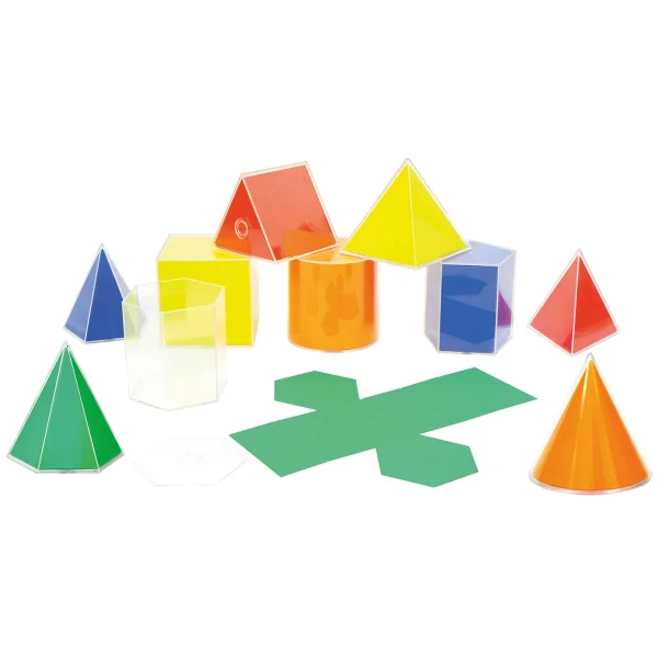 Kształty geometryczne z rozwinięciami — Eduplay zabawka edukacyjna dla przedszkola