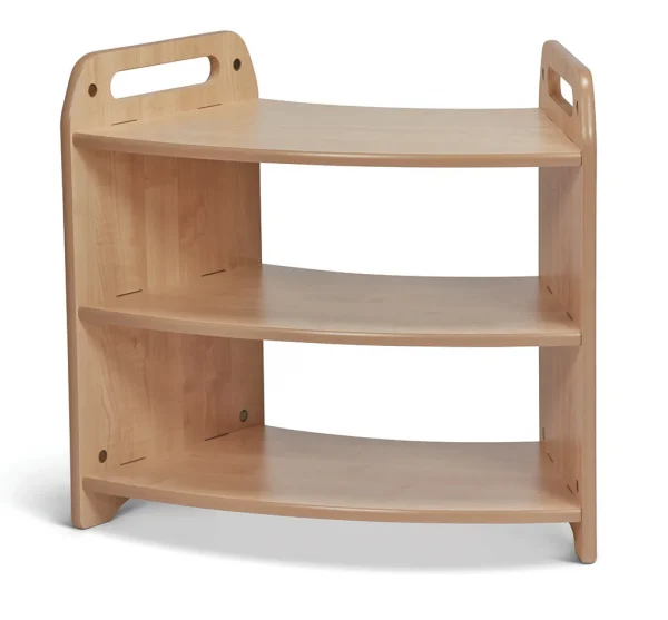 Wysoka półka obrotowa otwarta 45° (Szer. 750 mm) — Millhouse Lernspielzeug Schule