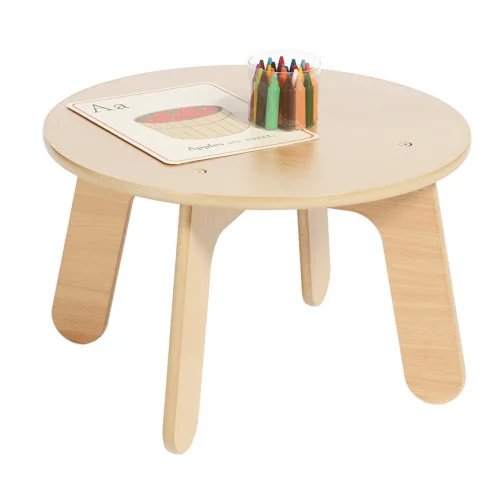 Mały okrągły stolik — Millhouse Zabawki Edukacyjne Szkoła