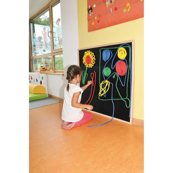 Tablica rzępiasta 1x1 m — Eduplay pedagogiczne zabawki do przedszkola