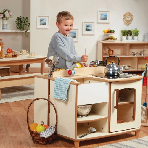 Wyspa kuchenna dla przedszkola & żłobka od 3 lat — Millhouse Zabawki edukacyjne Szkoła
