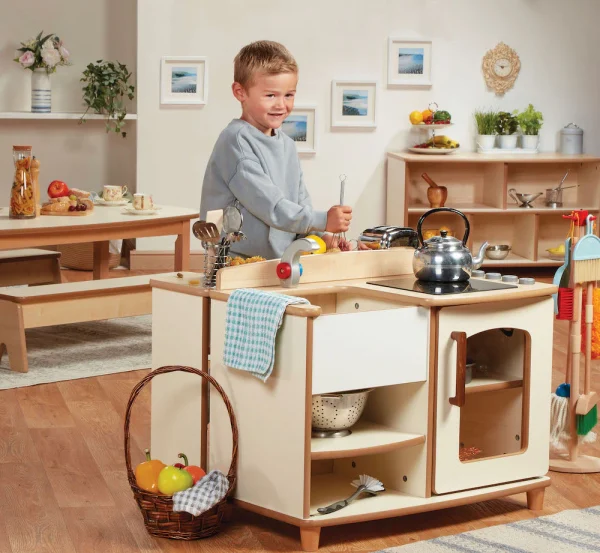 Wyspa kuchenna dla przedszkola & żłobka od 3 lat — Millhouse Zabawki edukacyjne Szkoła
