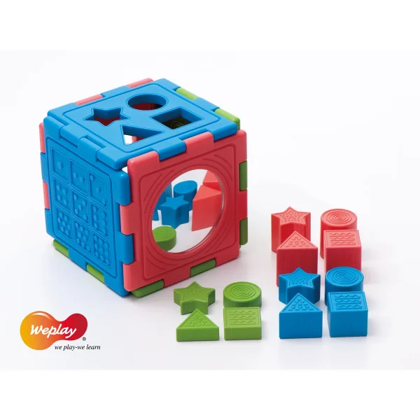Learning Cube — Kiki-Ena Materiały naturalne z drewna