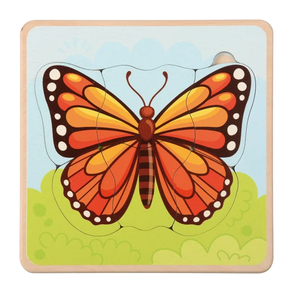 Puzzle cykl życia Motyl — Eduplay zabawka edukacyjna dla przedszkola