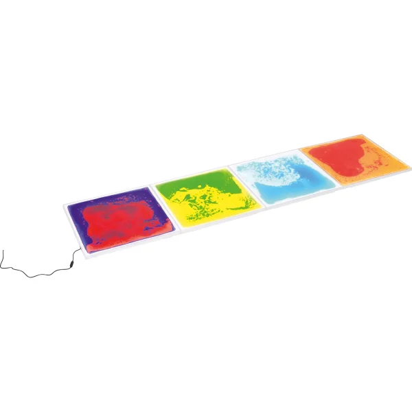 Płytki fascinacyjne LED zestaw 4 sztuk — Eduplay zabawka pedagogiczna