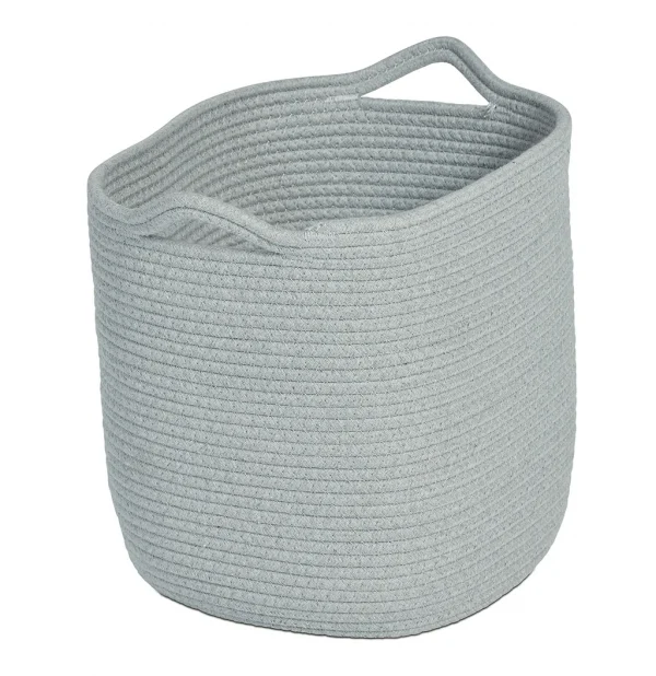 Light Grey Koszyk do przechowywania (6-pak) dla przedszkola & żłobka — Millhouse Zabawki edukacyjne Szkoła
