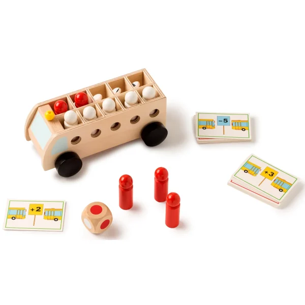Autobus matematyczny — Eduplay edukacyjne zabawki przedszkolne
