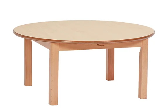 Średniej wielkości okrągły stół (D900 x H320 mm) — Millhouse Lernspielzeug Schule