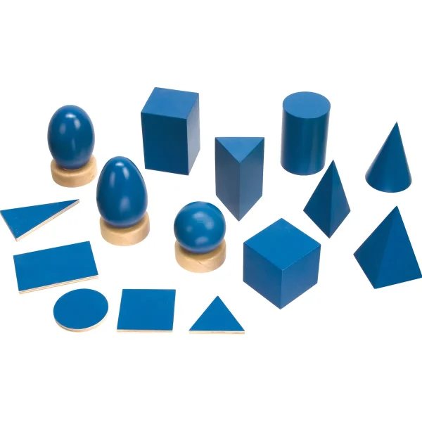 Montessori Bryły Geometryczne — Eduplay zabawka edukacyjna do przedszkola