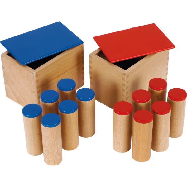 Montessori Pudełka Dźwięków — Eduplay zabawka edukacyjna do przedszkola