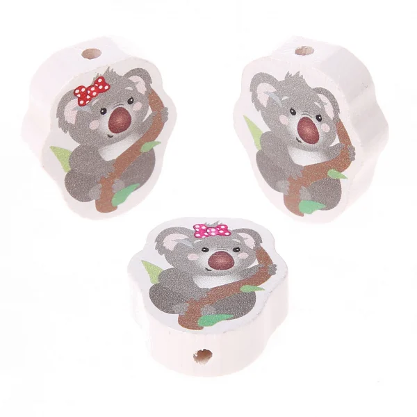 Koralik Koala — Kiki-Ena Naturalne materiały do tworzenia
