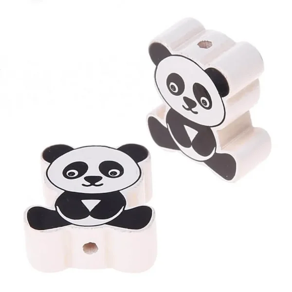 Perła motywacyjna Panda — Kiki-Ena Materiały do majsterkowania Naturalne drewno