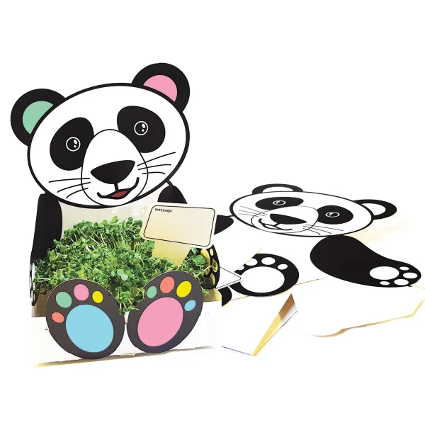 Doniczka Panda — Eduplay zabawka edukacyjna przedszkoła