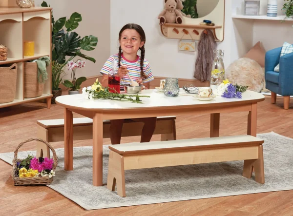 Stół do zabawy dramatycznej dla przedszkolaków & dzieci — Millhouse zabawki edukacyjne szkoła