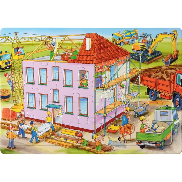 Puzzle Plac budowy — Eduplay zabawki edukacyjne do przedszkolenia