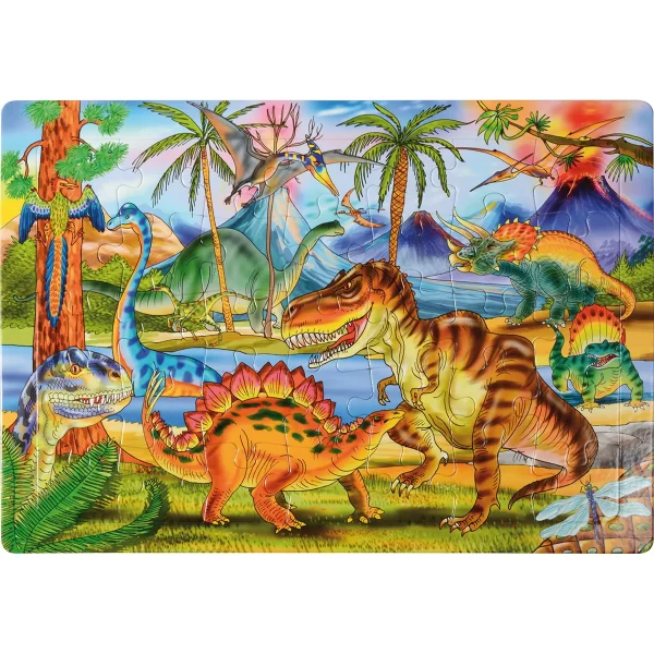 Puzzle Dinozaury — Eduplay zabawki edukacyjne do przedszkolenia