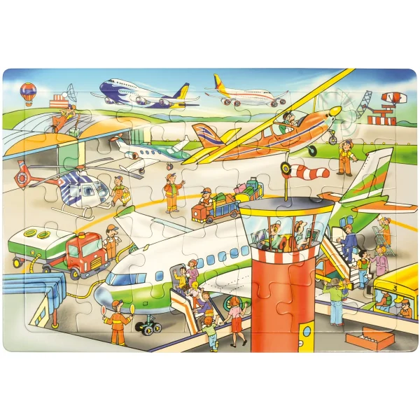 Puzzle Lotnisko — Eduplay Zabawka pedagogiczna przedszkolna