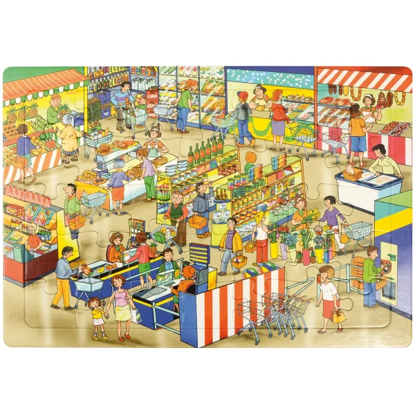 Puzzle Targ — Eduplay Zabawka pedagogiczna przedszkolna