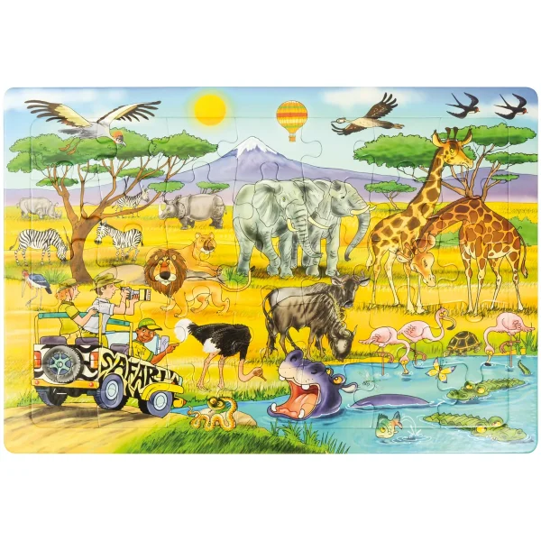 Puzzle Safari — Eduplay Zabawka pedagogiczna przedszkolna