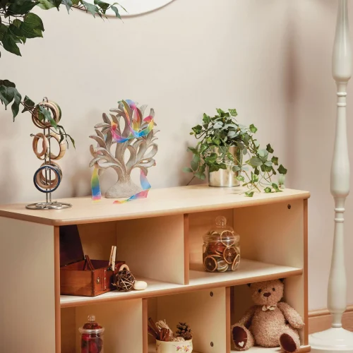 Regał z 5 przegródkami do przedszkola & szkoły — Millhouse Zabawka edukacyjna Szkoła