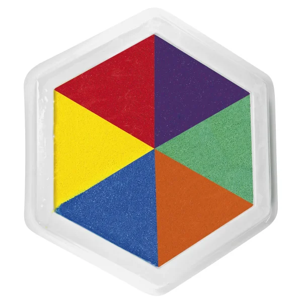 Poduszka do pieczątki gigantycznej Multicolor 6 kolorów — Eduplay edukacyjne zabawki do przedszkola