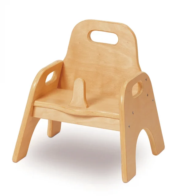 Solidne krzesło z gałką - Pakiet 2 szt. (Wysokość siedziska 140 mm) — Millhouse Zabawki edukacyjne Szkoła