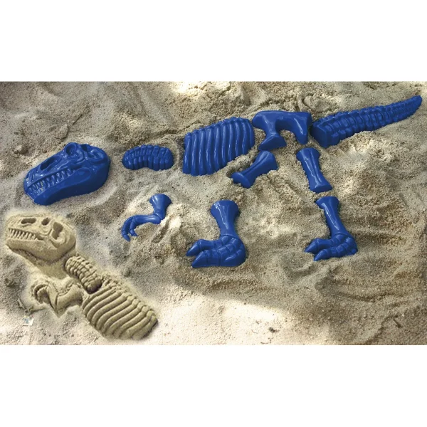 Formy do piasku Tyrannosaurus Rex niebieskie — Eduplay zabawka edukacyjna Kita