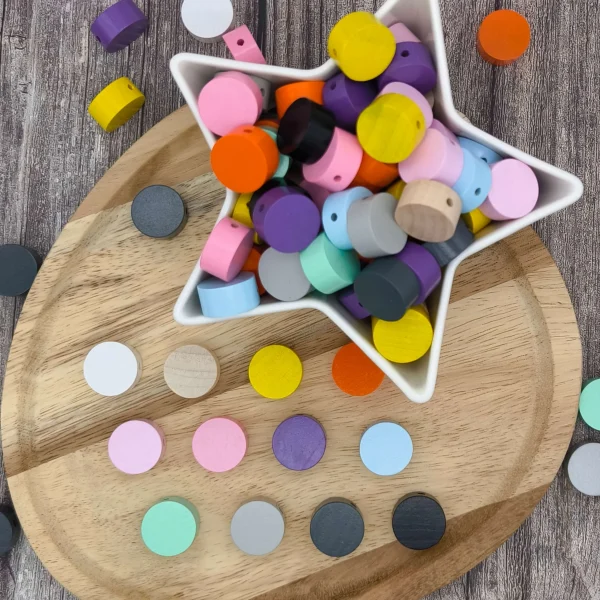 Tarcza 20mm Pusta — Kiki-Ena Materiały do Rękodzieła Naturalne Drewno