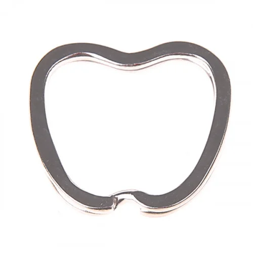 Breloczek Jabłko — Kiki-Ena Materiały plastyczne Drewno naturalne