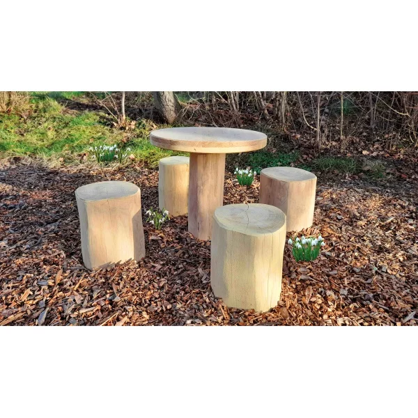 Grupa Siedziska Robinia — Kiki-Ena Naturalne Materiały Drewniane