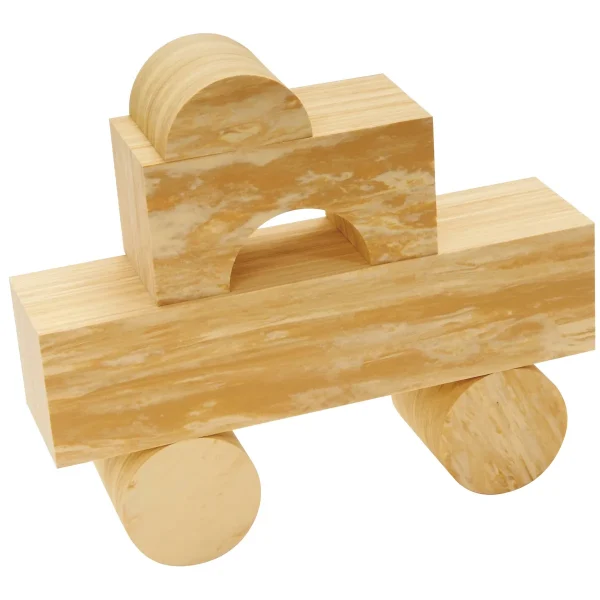 Soft Wood Klocki 56 szt. — Kiki-Ena Materiały naturalne z drewna