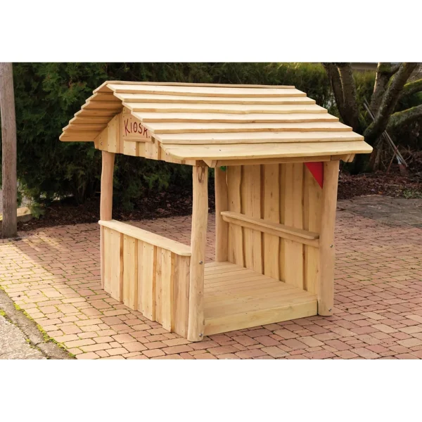 Domek Zabaw Kiosk — Kiki-Ena Naturalne Materiały Drewniane