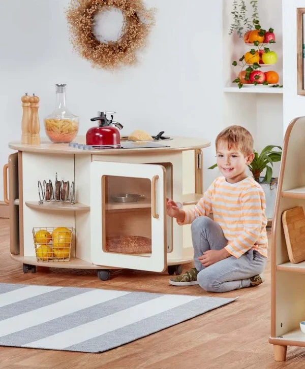 Kuchnia do zabawy dla przedszkola & żłobka od 3 lat — Millhouse Zabawki edukacyjne Szkoła
